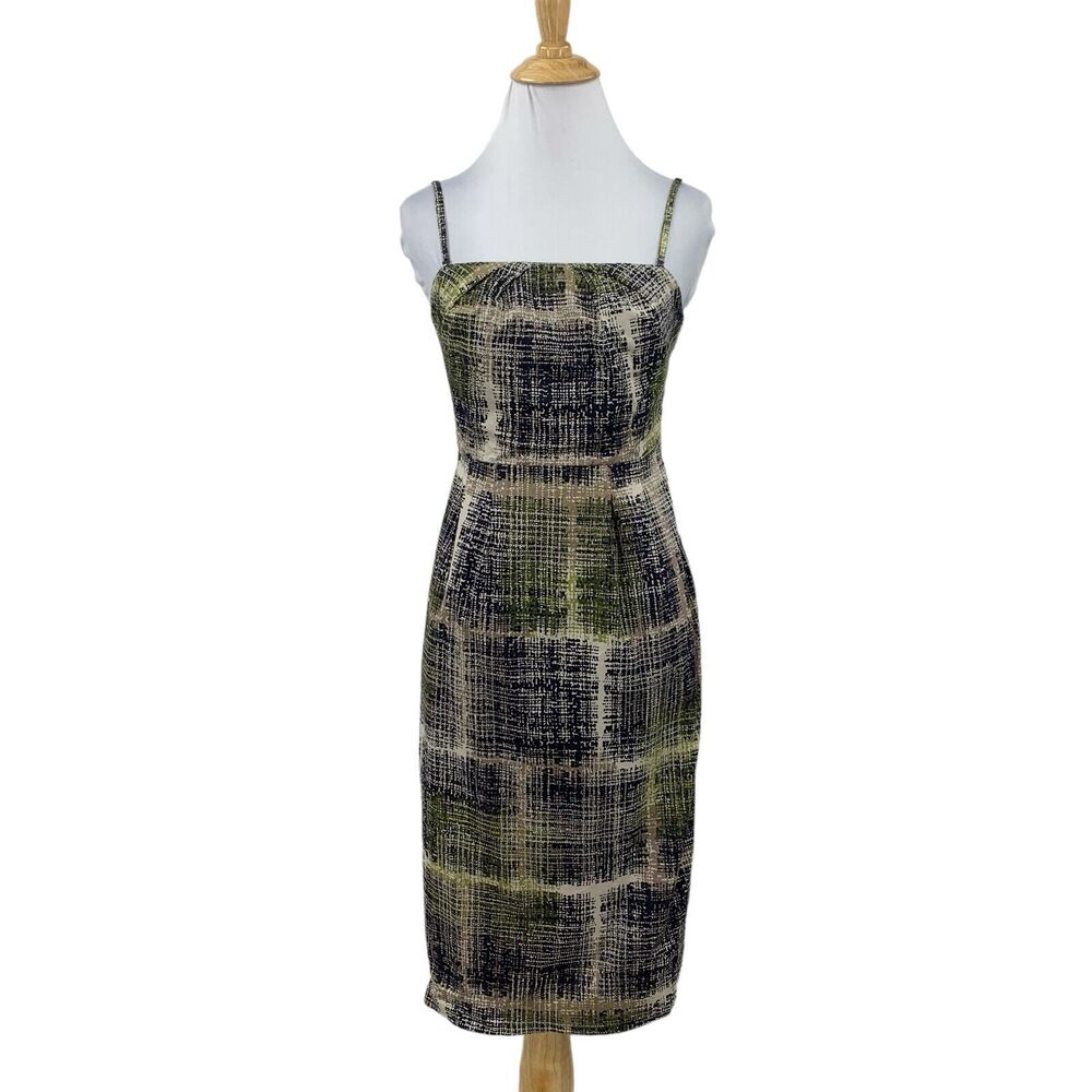 Anthropologie Edme & Esyllte Dress Womens 0 Side Zip Removable Straps Lined